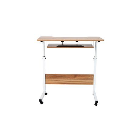 Photo 1 of Mind Reader  31.5-in Brown Traditional Standing Desk
