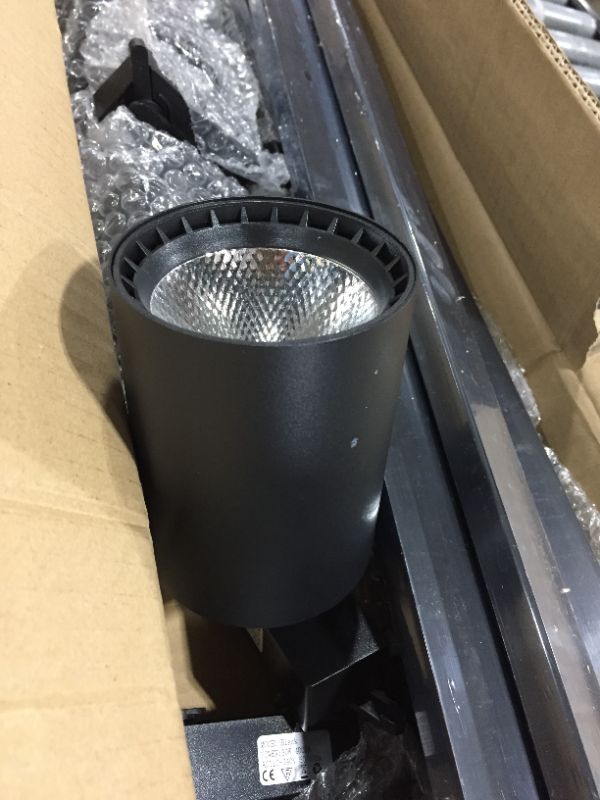 Photo 1 of 12 Packs Plug in LED (Include 13 Foot Track Rails )Doavis Track Lighting System 3000K Warm White .25w x 12 Track Lighting Heads for Accent Task Wall,Spot Light Ceiling Lighting Fixtures for Shop
