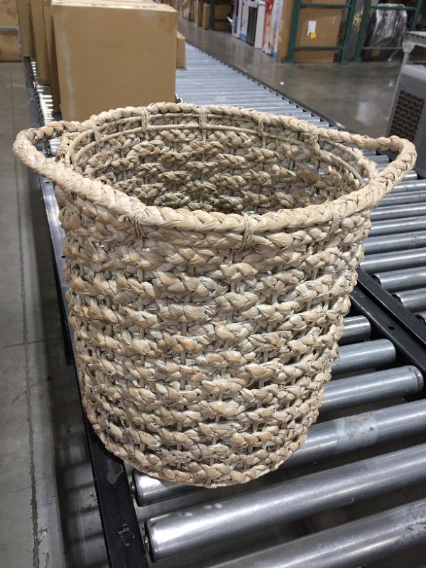 Photo 1 of 16"x14.5" Decorative Basket White - Threshold
