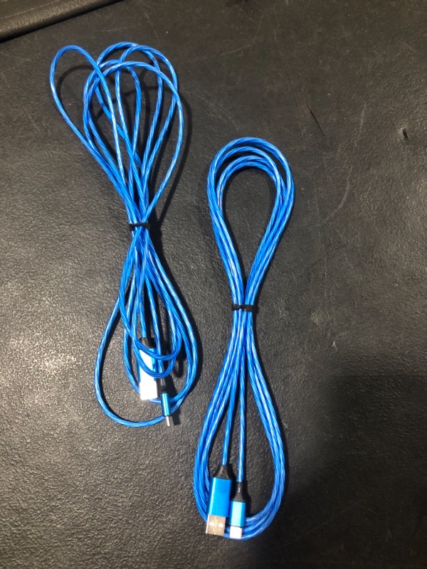 Photo 1 of 10ft C type usb cables pair 
