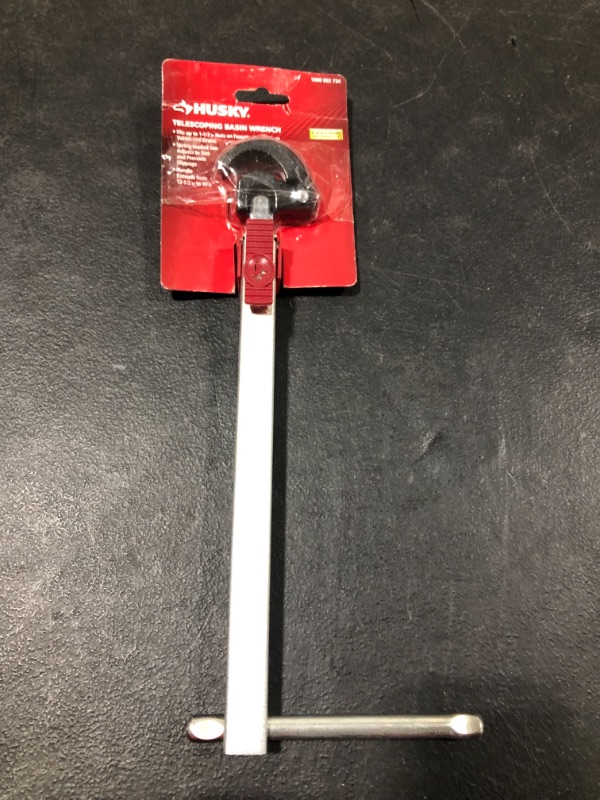Photo 2 of 1-1/2 in. Quick-Release Telescoping Basin Wrench (D)
