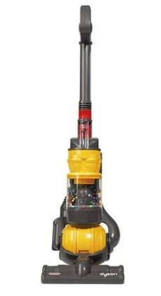 Photo 1 of Casdon - Dyson Ball Vacuum Toy Vacuum with Working Suction and Sounds, 2 lbs, Grey/Yellow/Multicolor
