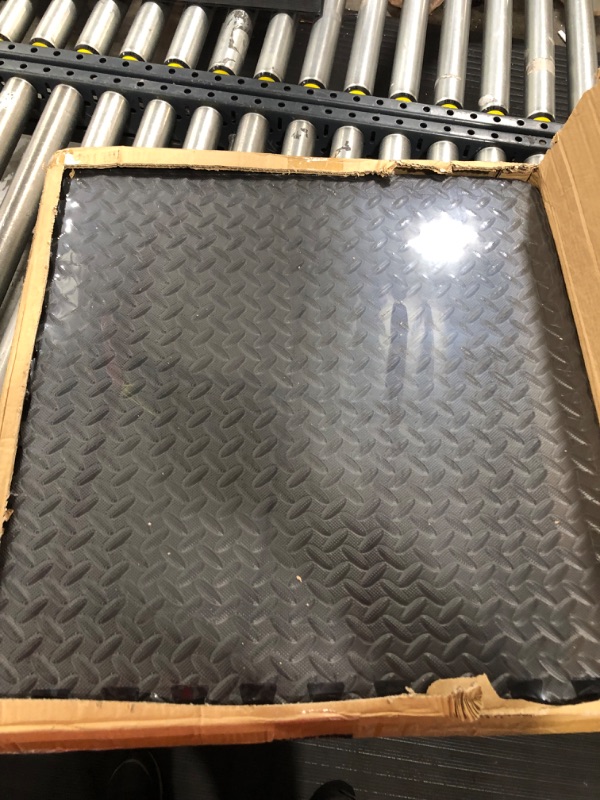 Photo 2 of 6Tiles 1/2" Puzzle Foam Exercise Floor Mats w Foam Interlocking Tiles(25"x25")