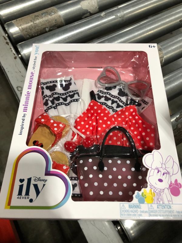 Photo 2 of Disney ILY 4ever Minnie Mouse Inspired Fashion Pack Doll Clothing 6 Pieces
