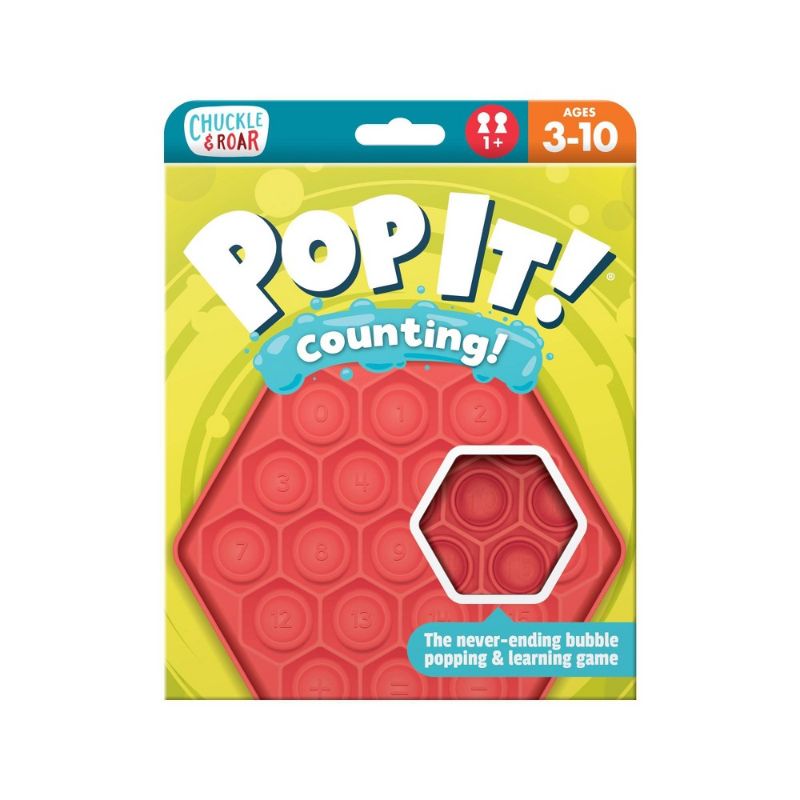 Photo 1 of Chuckle & Roar Pop It! Counting Educational Travel Game
