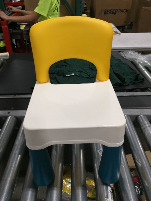 Photo 1 of childrens plastic chair, 16 inch height 