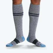 Photo 1 of bombas compression socks grey, size XXL