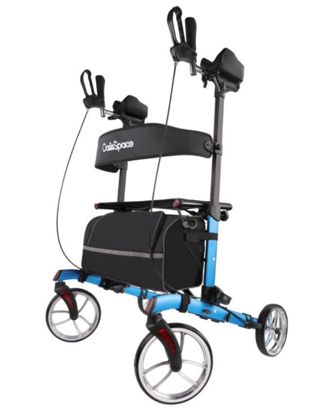 Photo 1 of Advanced - 450LBS Capacity Bariatric Upright Walker blue 
