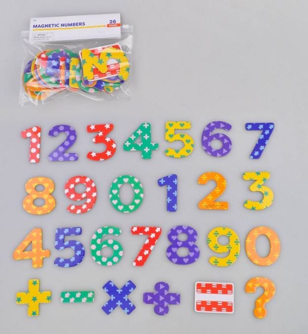 Photo 1 of 104ct Magnets Alphabet and Number - Bullseye's Playground™  BUNDLE OF 4 
