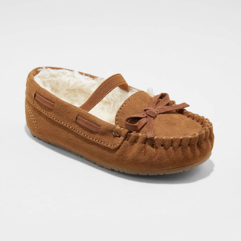 Photo 1 of Toddler Girls' Celina Moccasin Slippers - Cat & Jack™
