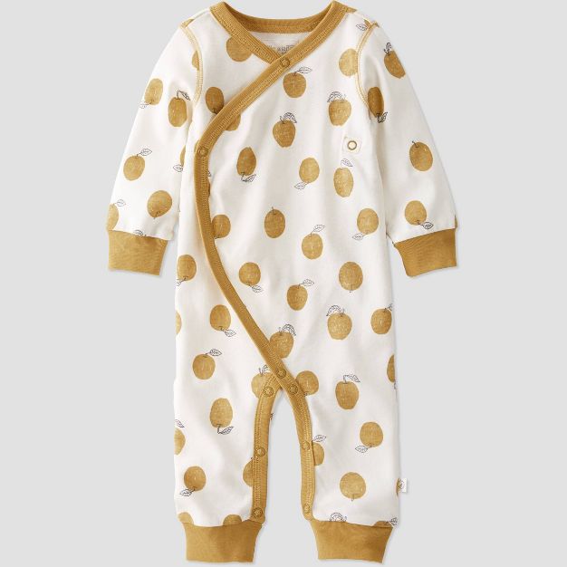 Photo 1 of Baby Organic Cotton Wrap Ochre Sleep N' Play - little planet by carter's Yellow
SIZE 3 MONS