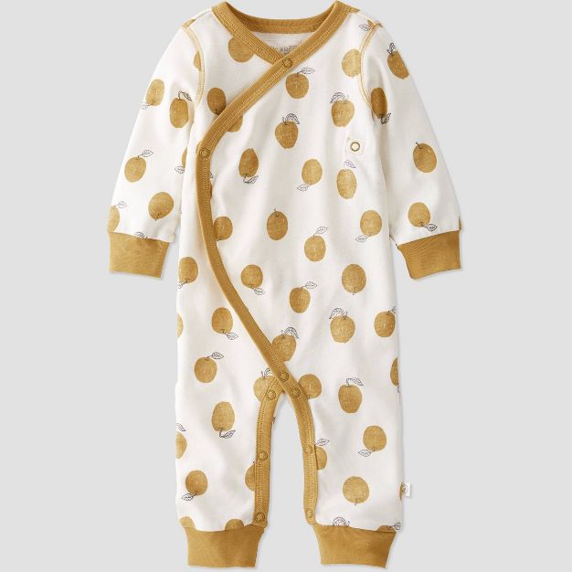 Photo 1 of Baby Organic Cotton Wrap Ochre Sleep N' Play - little planet by carter's Yellow
SIZE 3MONS