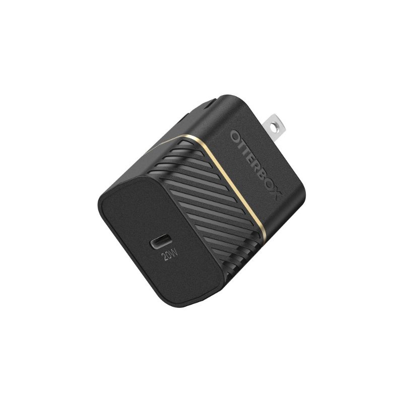 Photo 1 of OtterBox 20W USB-C Wall Adapter - Black Shimmer