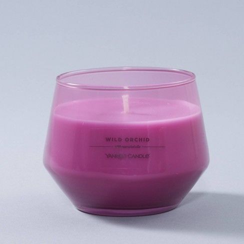 Photo 1 of 10oz 1-Wick Studio Collection Glass Candle Wild Orchid - Yankee Candle 4 PACK 