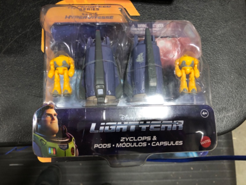 Photo 2 of Disney Pixar Lightyear Hyperspeed Series Zyclops & Pods