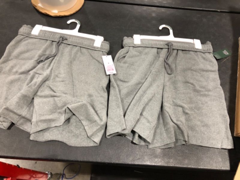 Photo 2 of 2 Pack of High-Rise Fleece Bermuda Shorts - Wild Fable, Medium