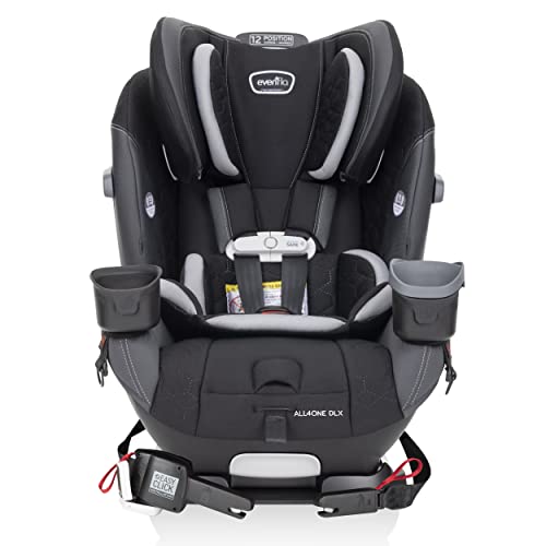 Photo 1 of Evenflo All4One DLX All-in-One Car Seat with SensorSafe Kingsley Black