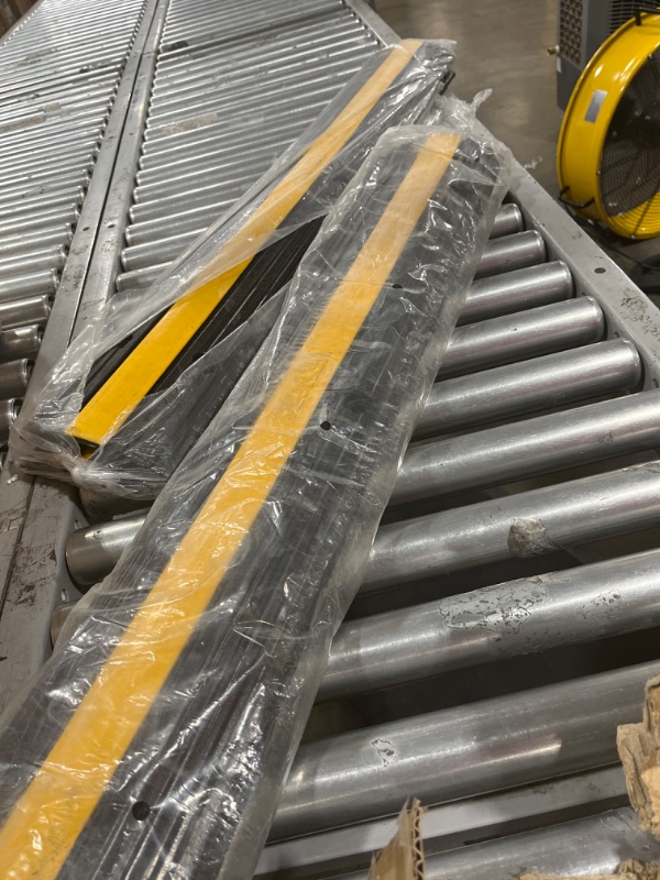 Photo 2 of 4 Pack Rubber Cable Protector Ramp 2 Channel Heavy Duty 66,000lb Capacity Cable 40 x 6IN