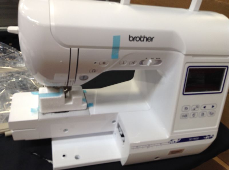 Photo 10 of Brother SE1900 Sewing and Embroidery Machine W/ 5' X 7' Hoop + Zigzag Foot + Monogramming Foot + Overcasting Foot + More