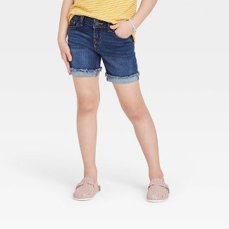 Photo 1 of Girls' Midi Jean Shorts - Cat & Jack™
SIZE L pack of 2