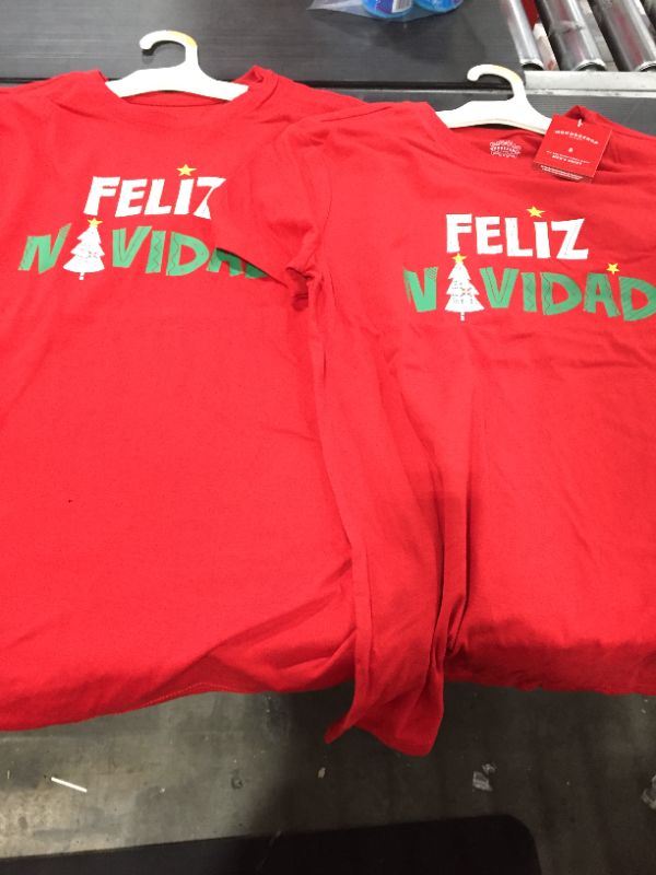 Photo 1 of feliz navidad SIZE S pack of 2