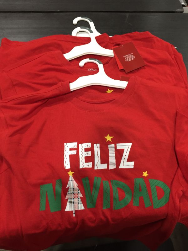 Photo 2 of feliz navidad size M PACK OF 3 