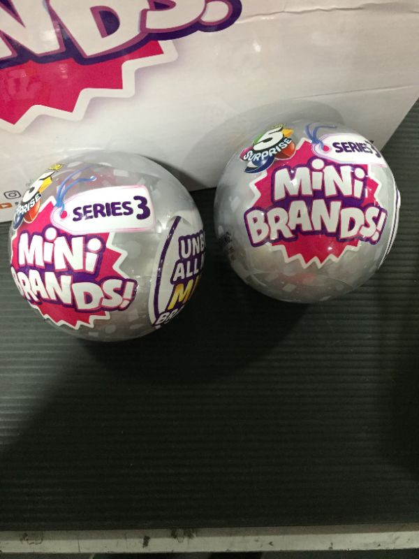 Photo 1 of 5 Surprise Mini Brands Series 3 Mystery Capsule Real Miniature Brands Collectible Toy
**2 packs**