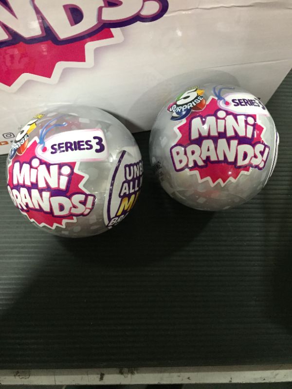 Photo 2 of 5 Surprise Mini Brands Series 3 Mystery Capsule Real Miniature Brands Collectible Toy
**2 packs**