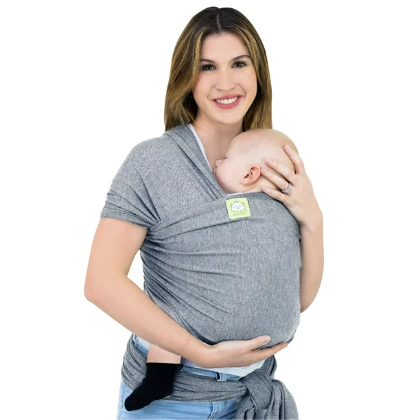 Photo 1 of KeaBabies All-in-1 Baby Wrap Carrier, Stretchy Baby Sling, Newborn, Infant (Classic Gray)
