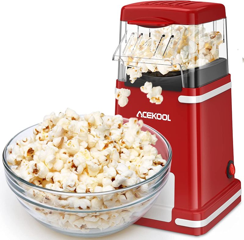 Photo 1 of Acekool Popcorn Maker PA1 - 2 Minutes No-Oil Popper
