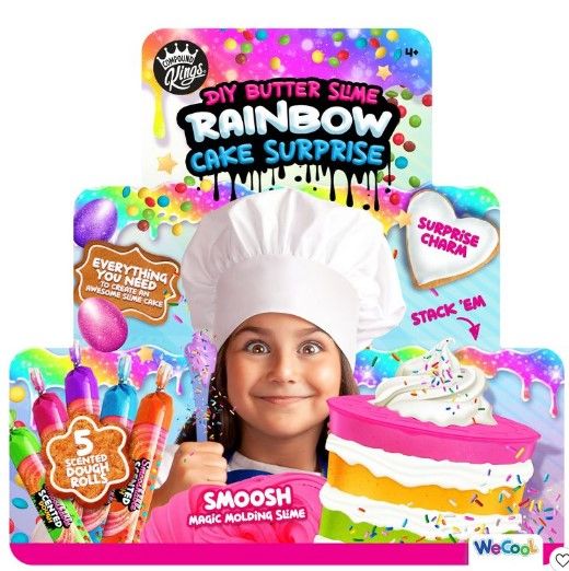 Photo 1 of 2 OF THE Compound Kings DIY Butter Slime Rainbow Cake Surprise

