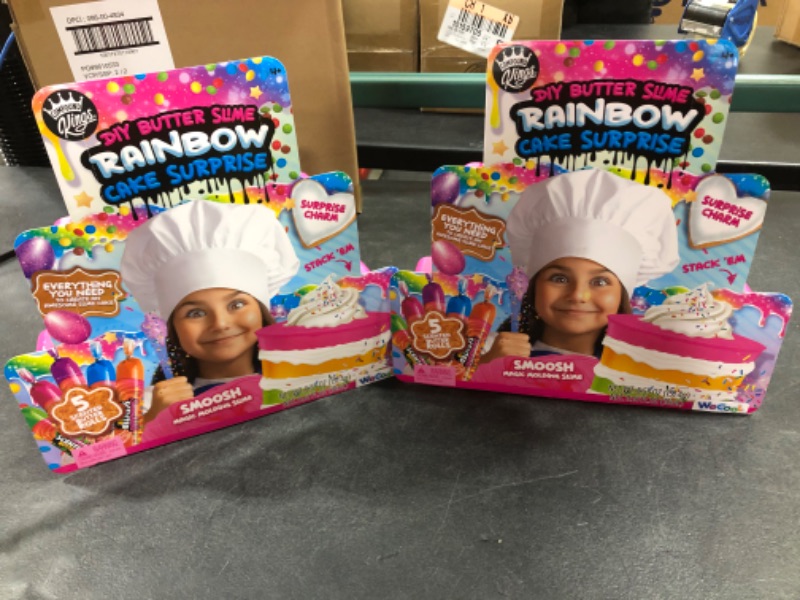 Photo 2 of 2 OF THE Compound Kings DIY Butter Slime Rainbow Cake Surprise

