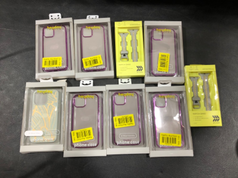 Photo 1 of BUNDLE OF IPHONE CASES PACK OF 9