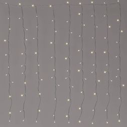 Photo 1 of 100ltr LED Plug-in Curtain String Lights with Clips - Room Essentials™
