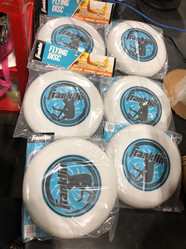Photo 1 of 6 Pack Franklin Sports Flying Disc - 175g

