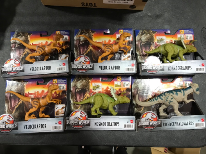 Photo 1 of 6 Jurassic World Legacy Collection Dinosaurs Figure with Attack Action

