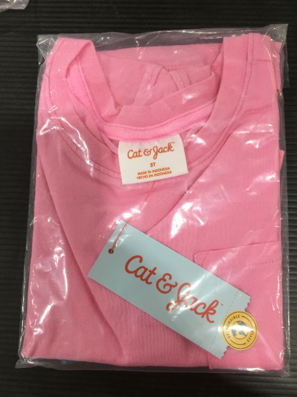 Photo 1 of Toddler Drop Shoulder Short Sleeve T-Shirt - Cat & Jack™ Size: 5T