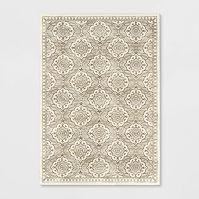 Photo 1 of 7'x10' Kenbridge Persian Style Border Tile Print Mushroom Rug - Threshold™
