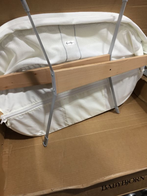 Photo 1 of BABYBJORN Cradle - White, 31x23x26 Inch (Pack of 1)

