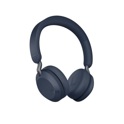 Photo 1 of Jabra Elite 45h Wireless Stereo Headset, Over-the-Head, Navy (100-91800004-02)
