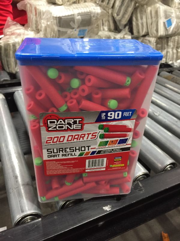 Photo 1 of Dart Zone Covert Ops 200ct Dart Refill Box - Universal Compatible Darts

