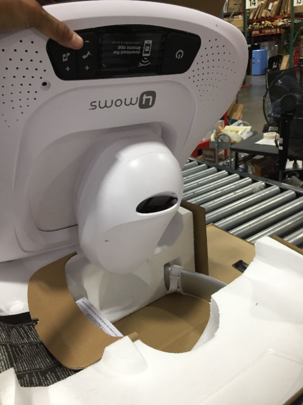 Photo 1 of 4moms MamaRoo®4 5 Unique Motions Bluetooth Enabled Baby Swing Grey Classic
