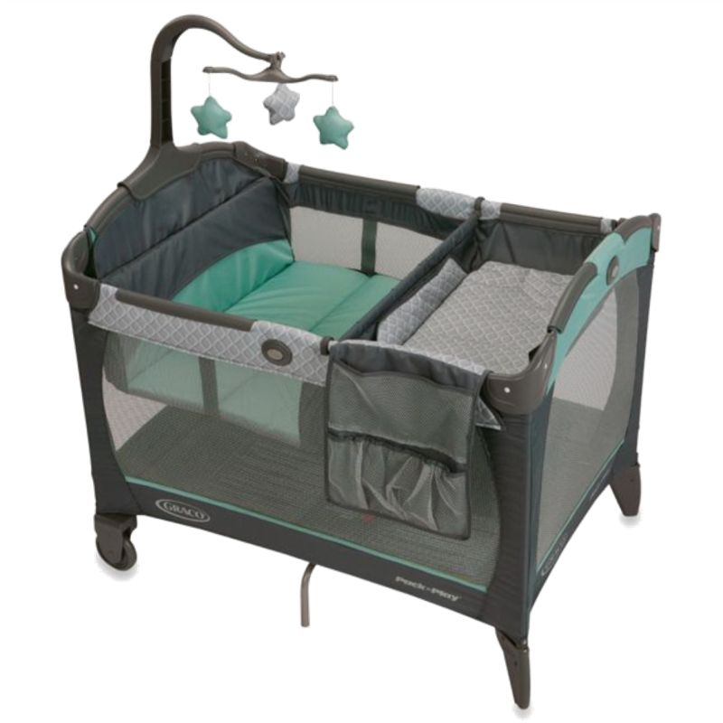 Photo 1 of Graco Pack N Play Change N Carry Playard with Bassinet Manor

