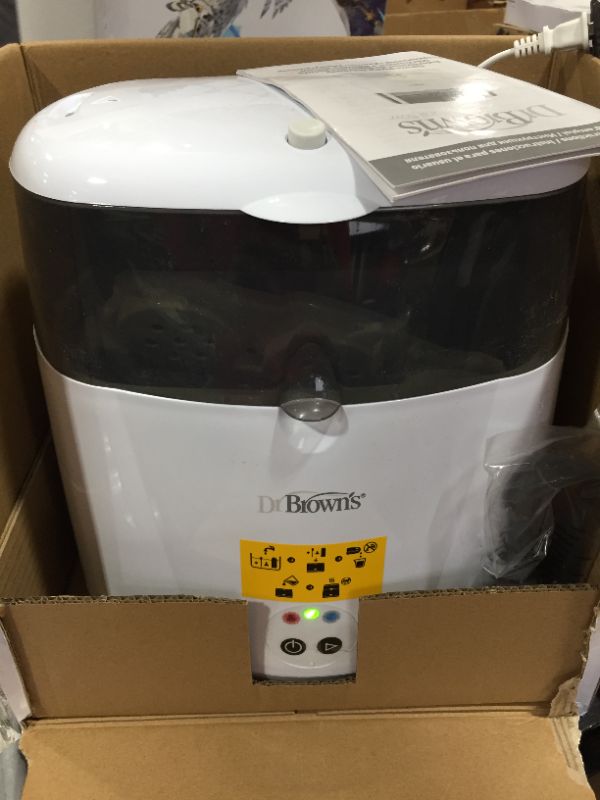 Photo 1 of Dr. Brown's Deluxe Electric Baby Bottle and Pacifier Sterilizer
