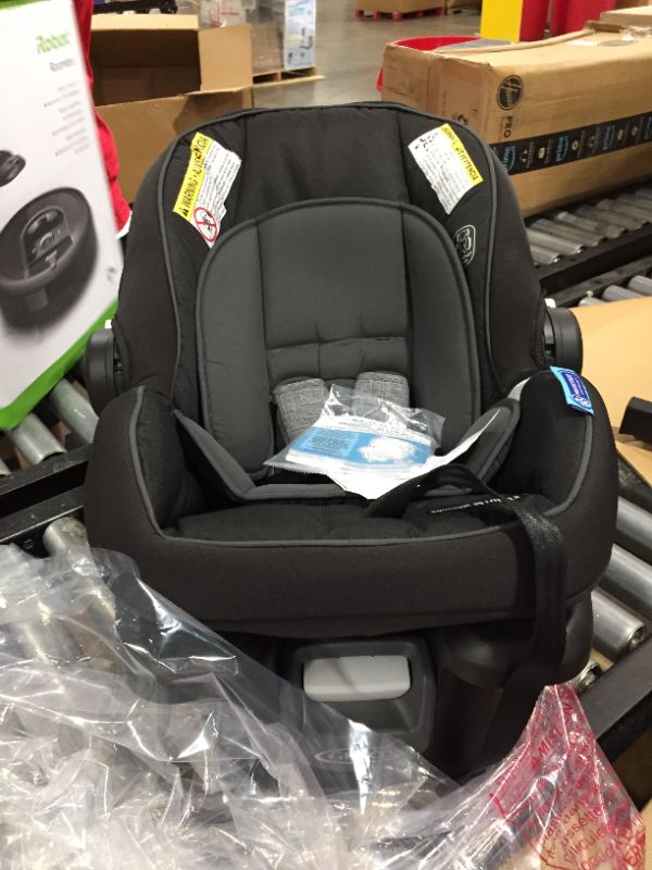 Photo 2 of Graco Modes Pramette Travel System, Includes Baby Stroller with True Pram Mode, Reversible Seat, One Hand Fold, Extra Storage, Child Tray and SnugRide 35 Infant Car Seat, Ellington
