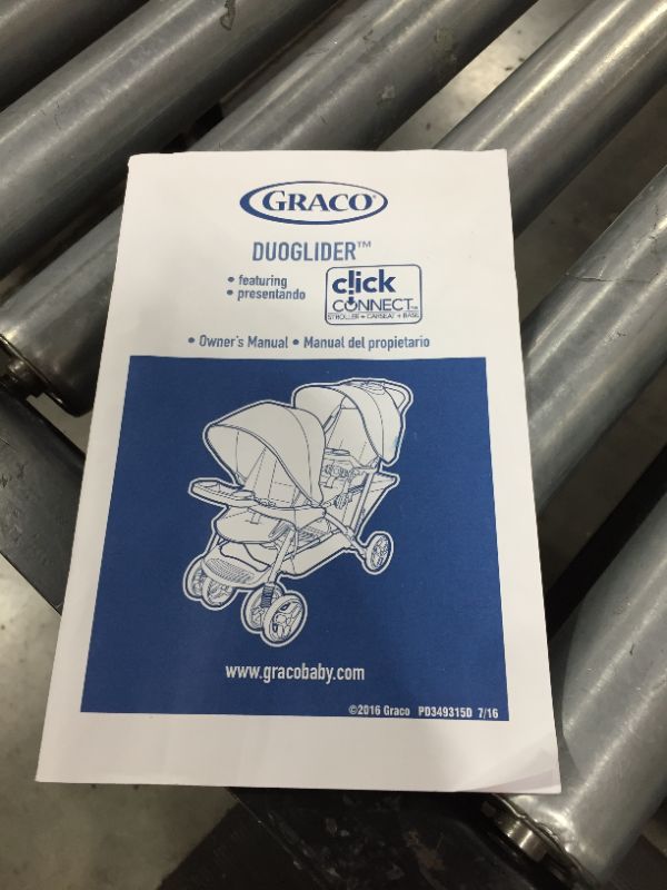 Photo 4 of Graco DuoGlider Double Stroller Glacier
