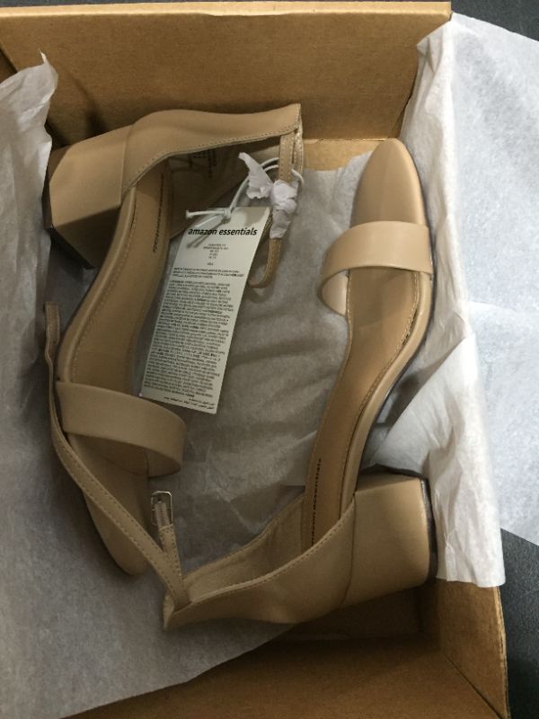 Photo 2 of Amazon Essentials Women's Two Strap Heeled Sandal
SZ 9.5