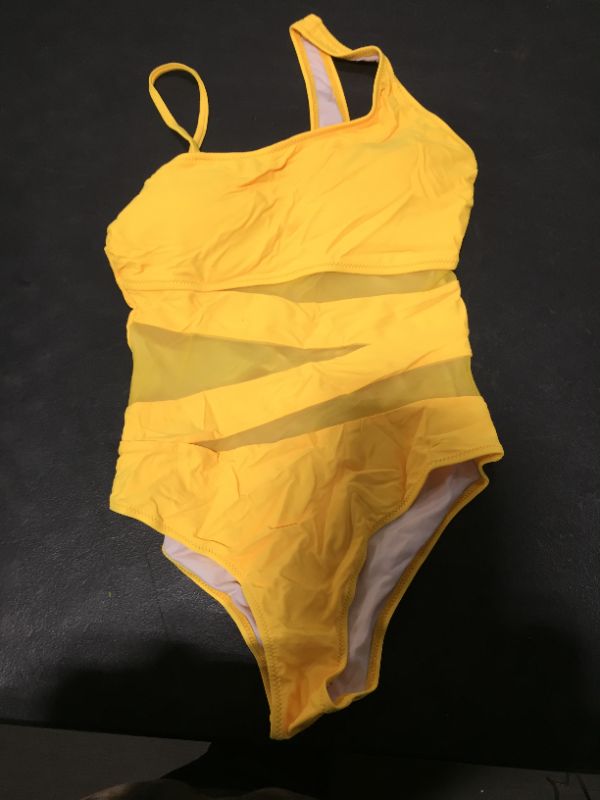 Photo 1 of BLOOMING JELLY YELLOW ONE PIECE SZ M