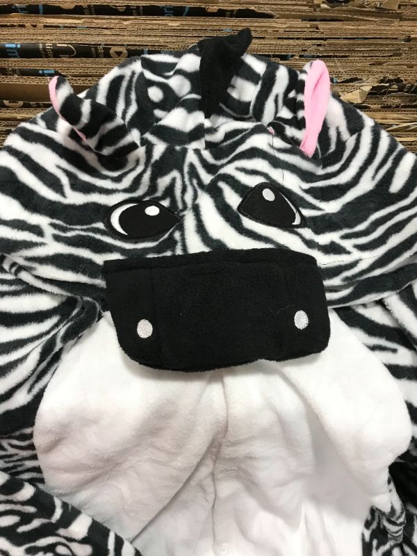 Photo 1 of [Size Small] Adult Onesie Pack of 3- Dino, Cow, and Zebra