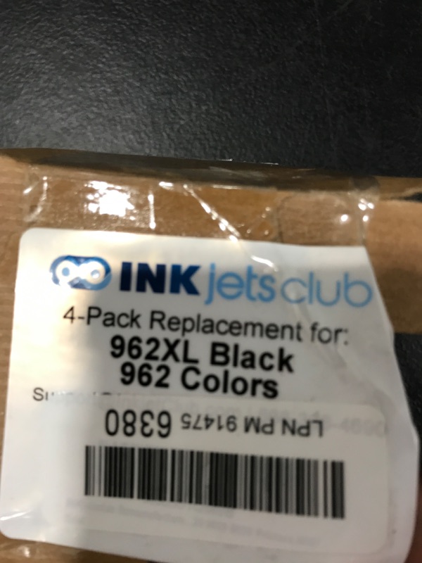 Photo 3 of Ink Cartridge Replacement for HP 962XL, 4 Pack Replacements